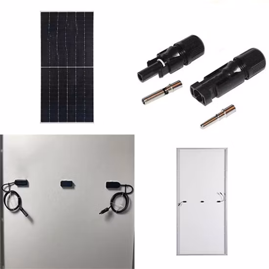25 años califican un panel solar monocristalino del módulo de energía solar fotovoltaica de 540W-560W para el sistema solar
